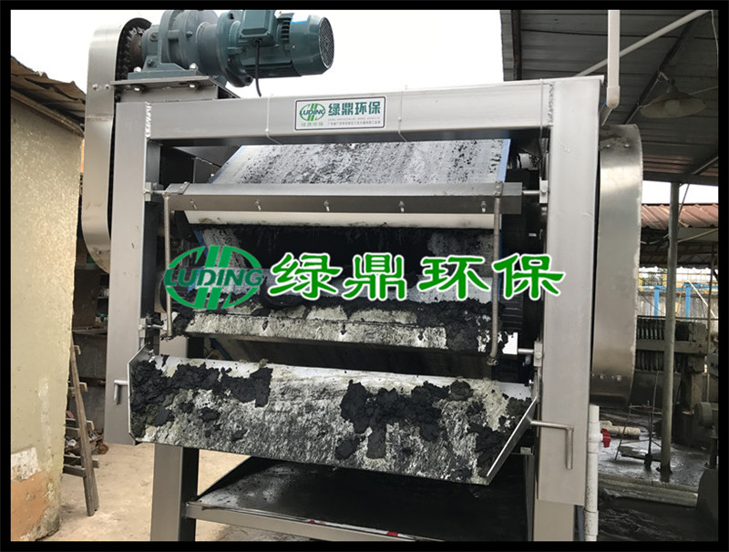 印染帶式壓濾機(jī)#廣州番禺印染水洗廠使用案例現(xiàn)場 5