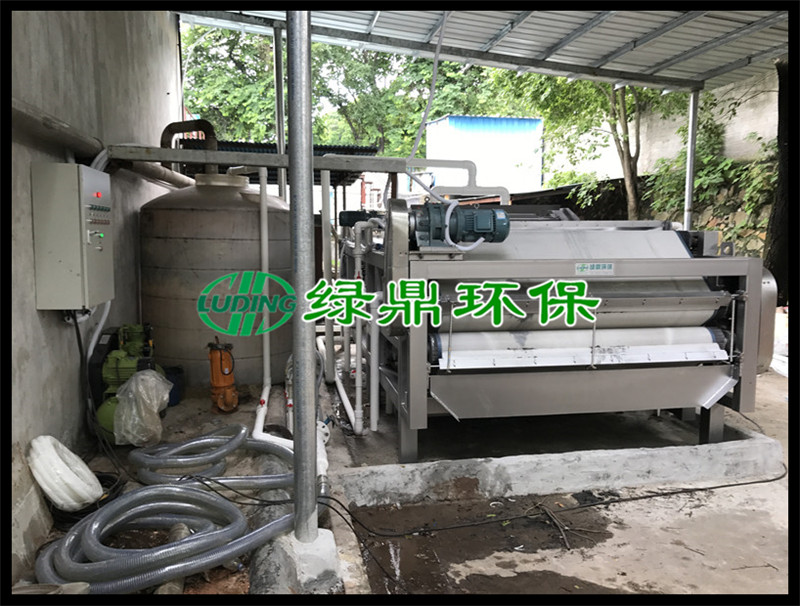 帶式壓濾機(jī)處理湯陰河道淤泥處置項(xiàng)目